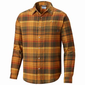 Columbia Camisas Casuales Rapid Rivers™ II Hombre Naranjas/Verdes (194PZTMCD)